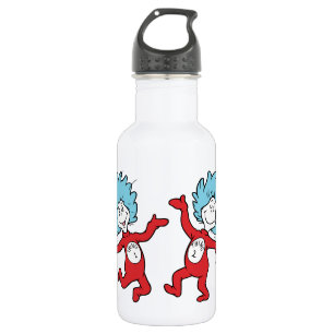 Dr. Seuss Thing 1 and Thing 2 Character 532 Ml Water Bottle