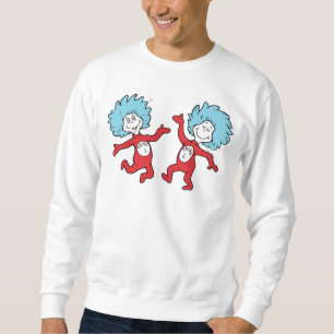 Dr. Seuss Thing 1 and Thing 2 Character Sweatshirt