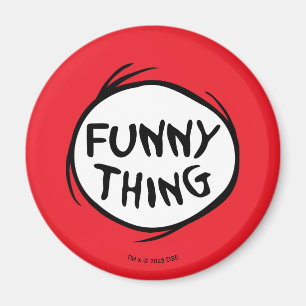 Dr. Seuss   Thing 1 Thing 2 - Funny Thing Magnet