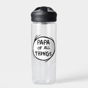 Dr. Seuss   Thing 1 Thing 2 - Papa of all Things Water Bottle