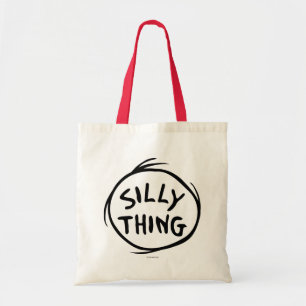 Dr. Seuss   Thing 1 Thing 2 - Silly Thing Tote Bag