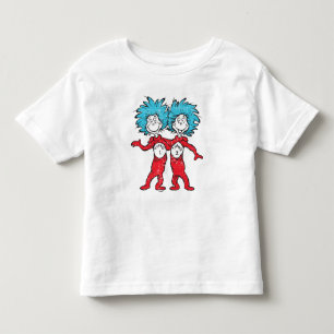 Dr. Seuss   Thing 1, Thing 2 Sitting Toddler T-Shirt