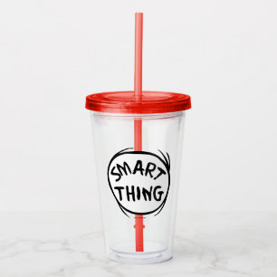 Dr. Seuss   Thing 1 Thing 2 - Smart Thing Acrylic Tumbler
