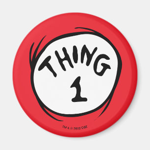 Dr. Seuss Thing 1 Thing 2 - Thing 1 Magnet