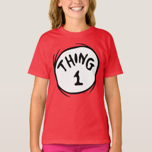 Dr. Seuss   Thing 1 Thing 2 - Thing 1  T-Shirt