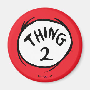 Dr. Seuss Thing 1 Thing 2 - Thing 2 Magnet