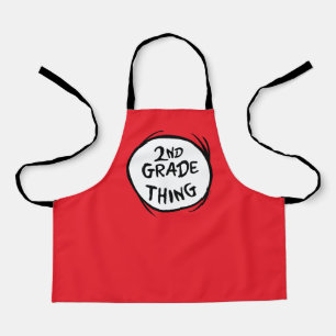 Dr. Seuss   Thing One Thing Two - 2nd Grade Thing Apron