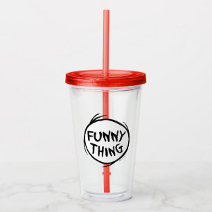 Dr. Seuss   Thing One Thing Two - Funny Thing Acrylic Tumbler