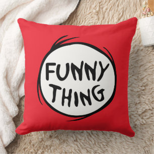 Dr. Seuss   Thing One Thing Two - Funny Thing Cushion