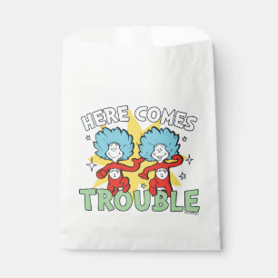 Dr. Seuss   Thing One Thing Two Here Comes Trouble Favour Bags