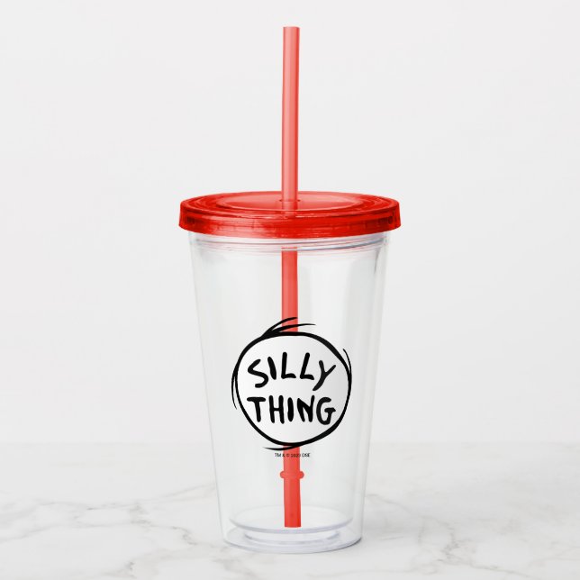 Dr. Seuss | Thing One Thing Two - Silly Thing Acrylic Tumbler (Front)