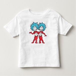Dr. Seuss Thing One, Thing Two Sitting Toddler T-Shirt
