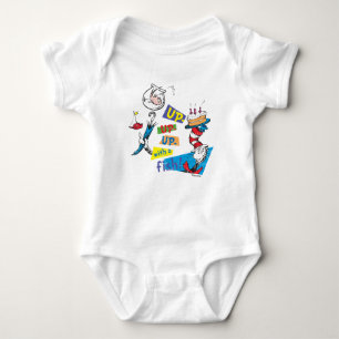 Dr. Seuss Up Up Up with a Fish Baby Bodysuit