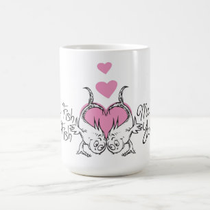 Dr. Seuss Valentine   One Fish Two Fish Coffee Mug