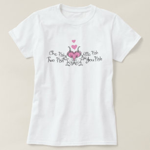 Dr. Seuss Valentine One Fish Two Fish T-Shirt