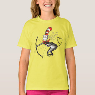 Dr. Seuss Valentine   The Cat in the Hat Cupid T-Shirt