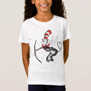 Dr. Seuss Valentine   The Cat in the Hat Cupid T-Shirt