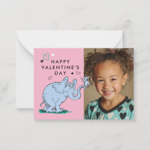 Dr. Seuss Valentine's Day Horton Hears A Who Card
