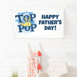 Dr. Seuss   We Like To Hop On Top Of Pop Banner