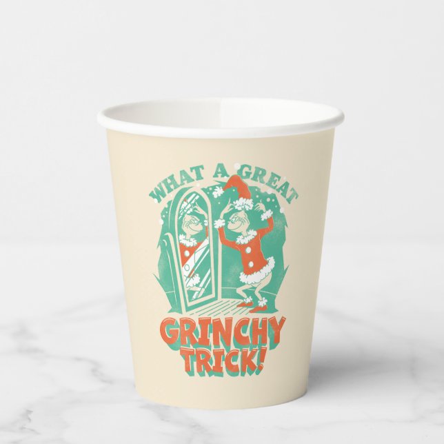Dr. Seuss | What a Great Grinchy Trick! Paper Cups (Left)