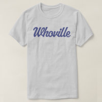Dr. Seuss | Who-ville Script Logo T-Shirt