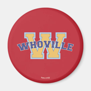 Dr. Seuss   Whoville Athletic Logo Magnet