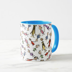 Dr. Seuss Whoville Characters Festive Pattern Mug