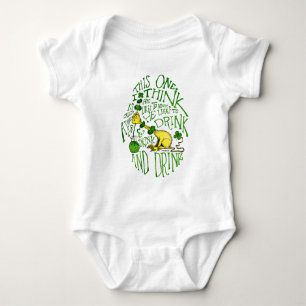 Dr. Seuss Yink - St. Patrick's Day Baby Bodysuit