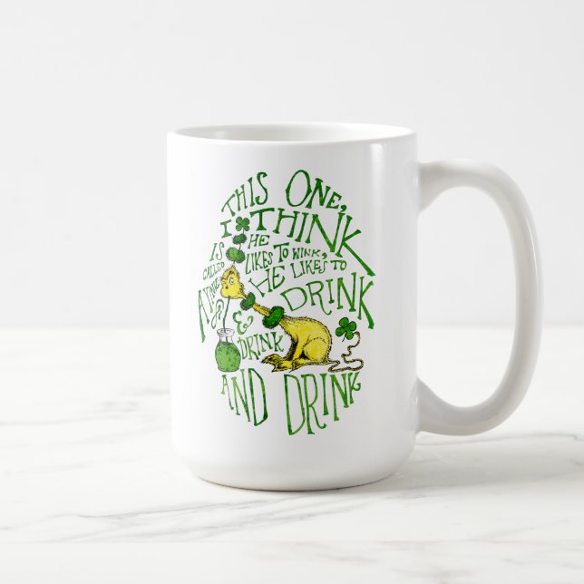 Dr. Seuss | Yink - St. Patrick's Day Coffee Mug (Right)