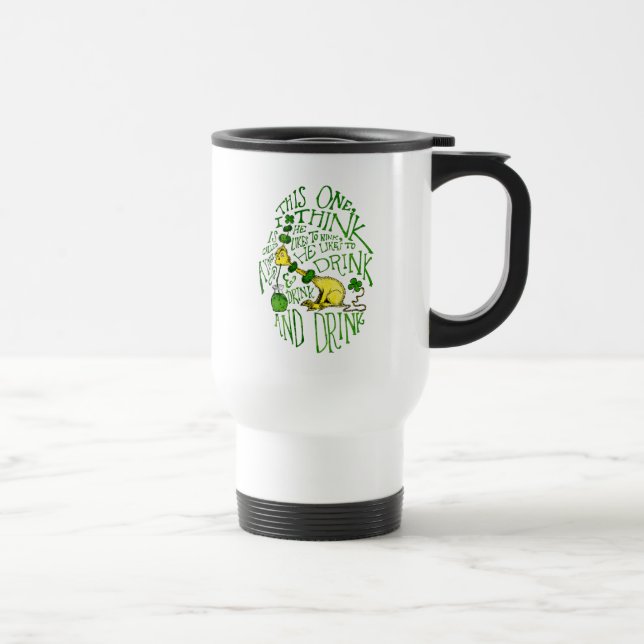 Dr. Seuss | Yink - St. Patrick's Day Travel Mug (Right)