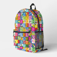Dr. Seuss's ABC Colourful Block Letter Pattern