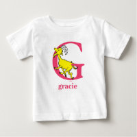 Dr. Seuss's ABC: Letter G - Pink | Add Your Name