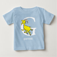 Dr. Seuss's ABC: Letter G - White | Add Your Name