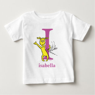 Dr. Seuss's ABC: Letter I - Purple   Add Your Name Baby T-Shirt