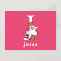 Dr. Seuss's ABC: Letter J - White | Add Your Name