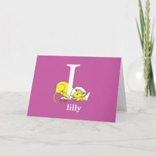 Dr. Seuss's ABC: Letter L - White   Add Your Name Card