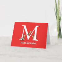 Dr. Seuss's ABC: Letter M - White | Add Your Name