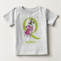 Dr. Seuss's ABC: Letter Q - Green | Add Your Name