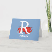 Dr. Seuss's ABC: Letter R - White | Add Your Name