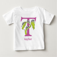 Dr. Seuss's ABC: Letter T - Purple | Add Your Name