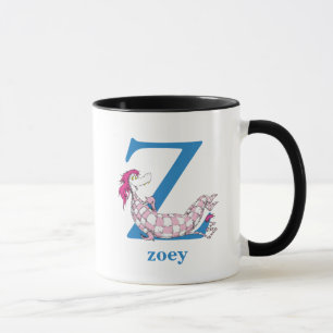 Dr. Seuss's ABC: Letter Z - Blue   Add Your Name Mug