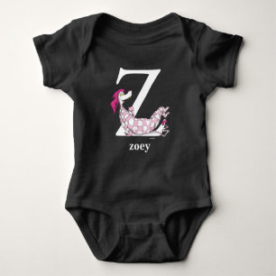 Dr. Seuss's ABC: Letter Z - White   Add Your Name Baby Bodysuit