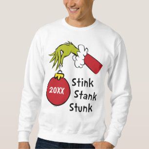 Dr. Suess Grinch Stink Stank Stunk Sweatshirt