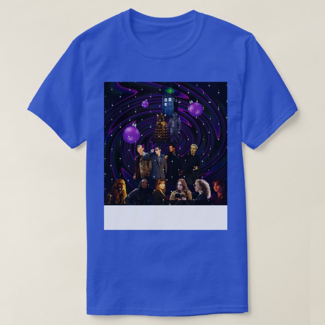 Dr Who Christmas design T-Shirt (Design Front)