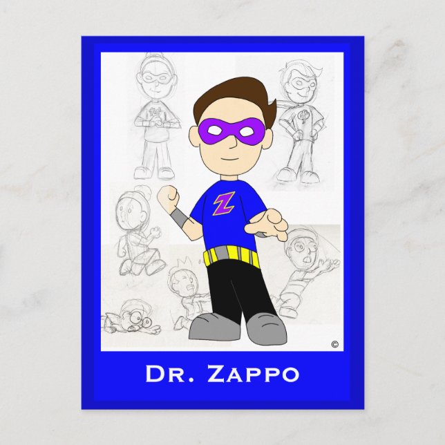 Dr. Zappo: Post Card (Front)