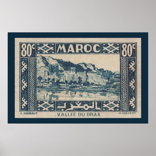 Draa Valley, Morocco - Poster (Front)