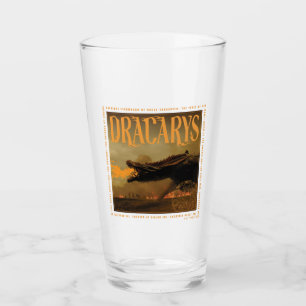 "Dracarys" Drogon Breathing Fire Graphic Glass