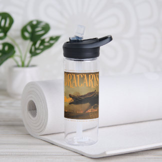 "Dracarys" Drogon Breathing Fire Graphic Water Bottle