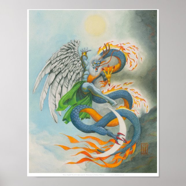 Draco Angelis Poster (Front)