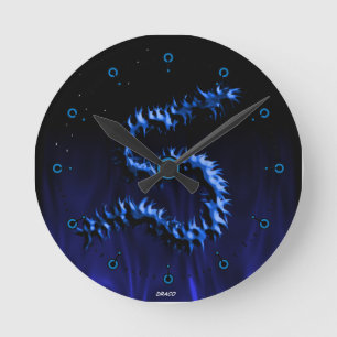Draco Dragon Medium Clock